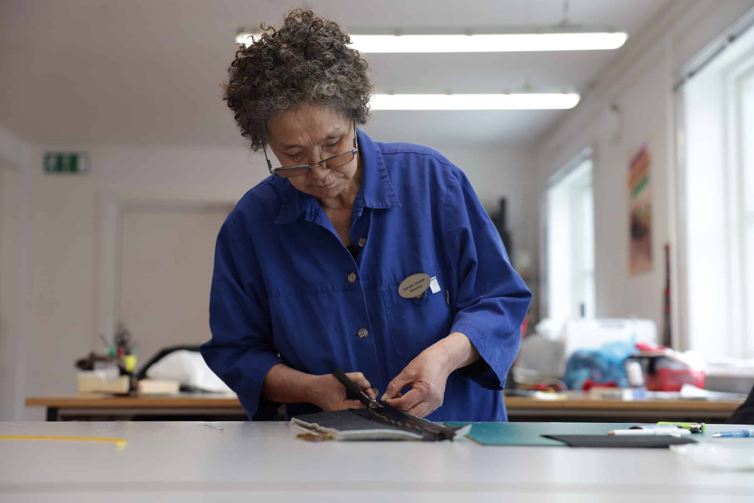 Dedicated handcraft creating unique locally sourced sealskin products.