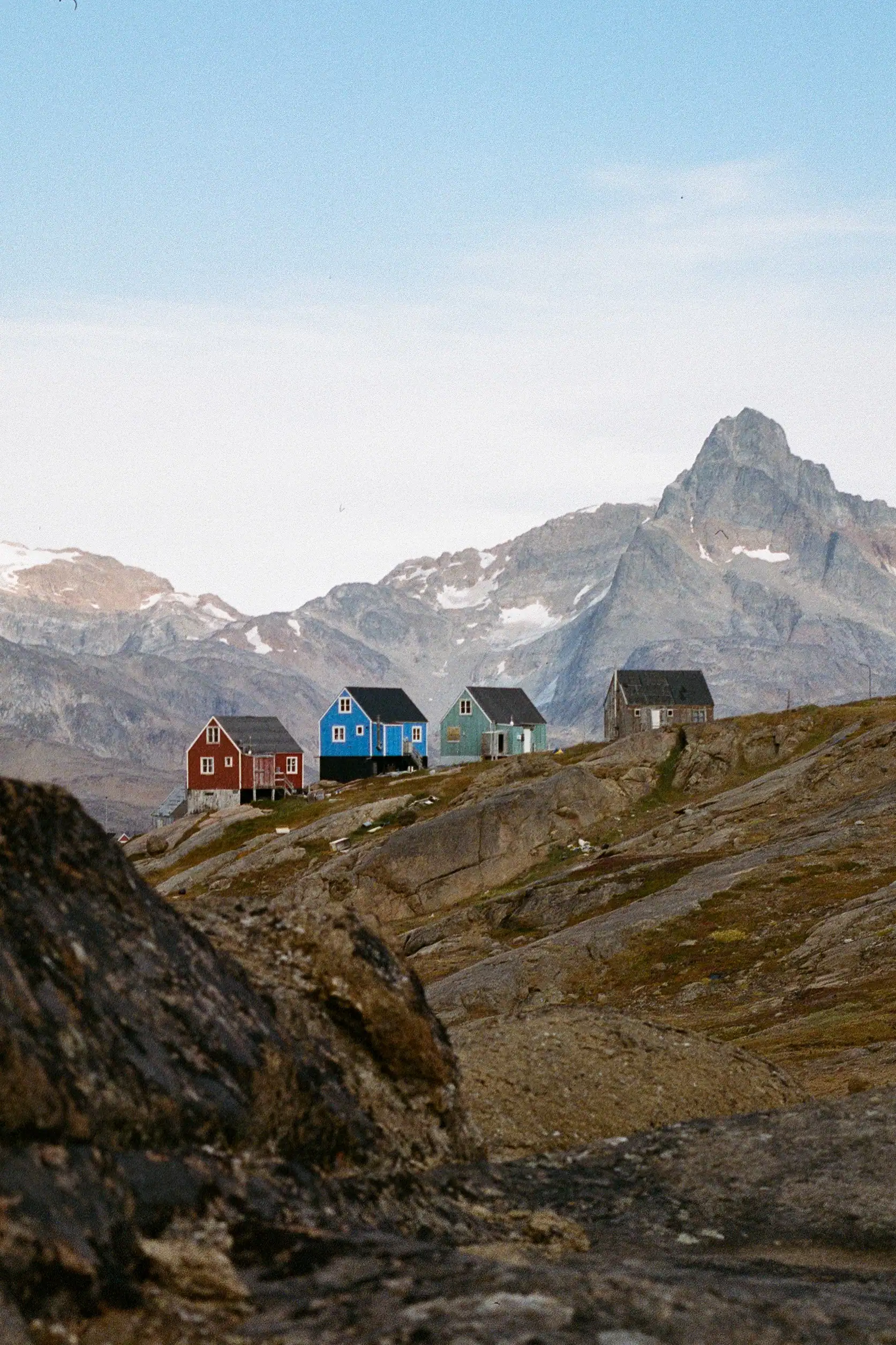 East Greenland captured on film camera by Benj Story