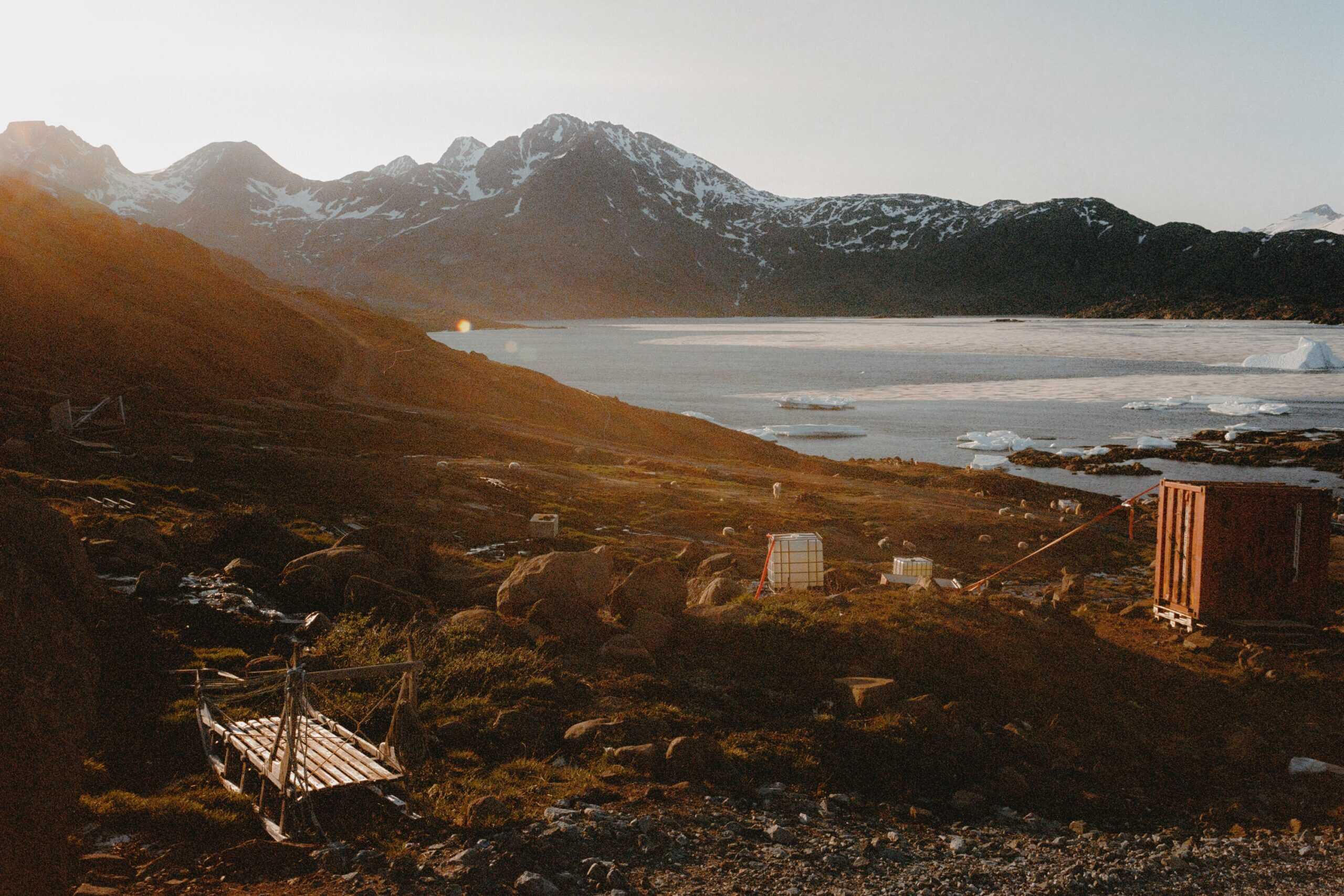 Tasiilaq capture on analogue film camera