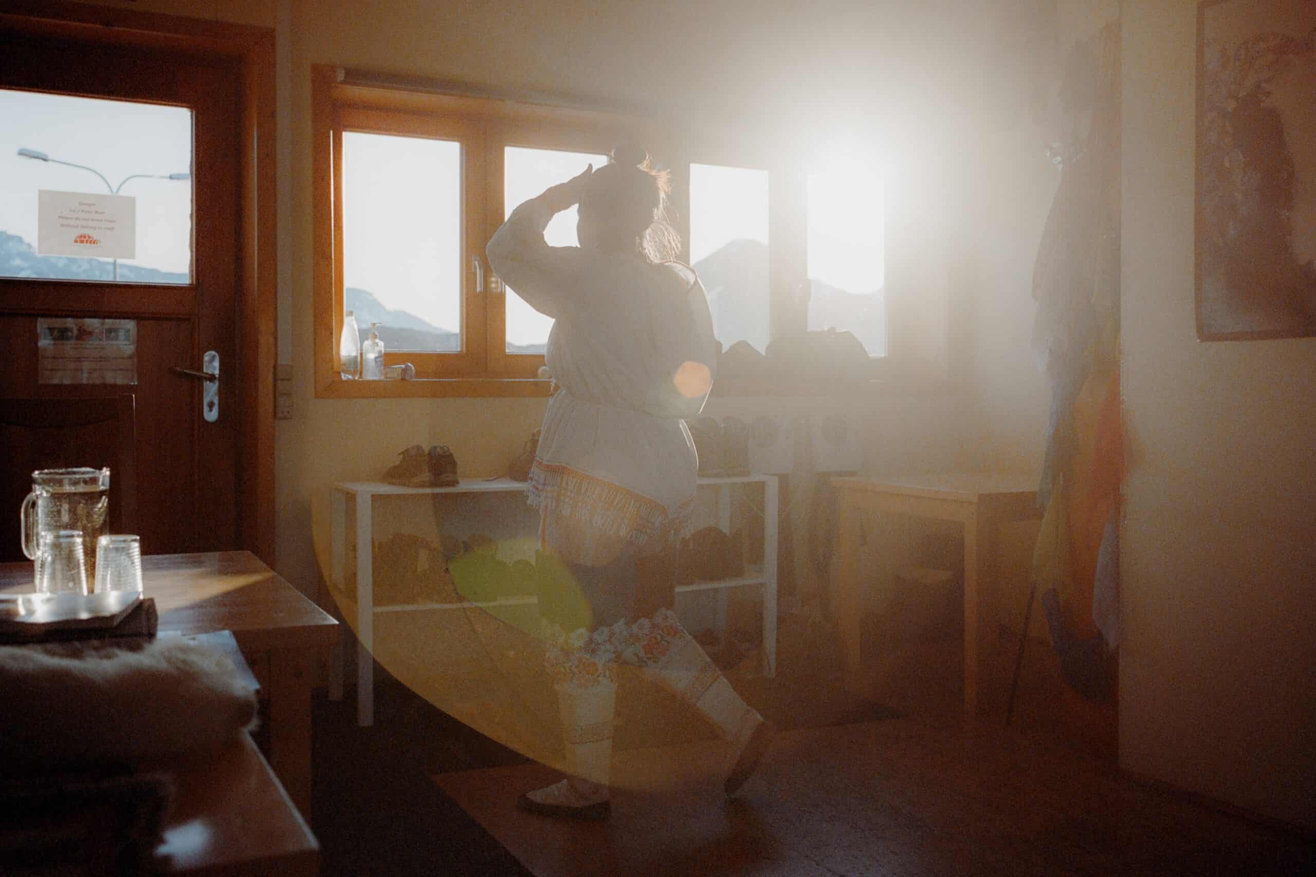 Tasiilaq capture on analogue film camera