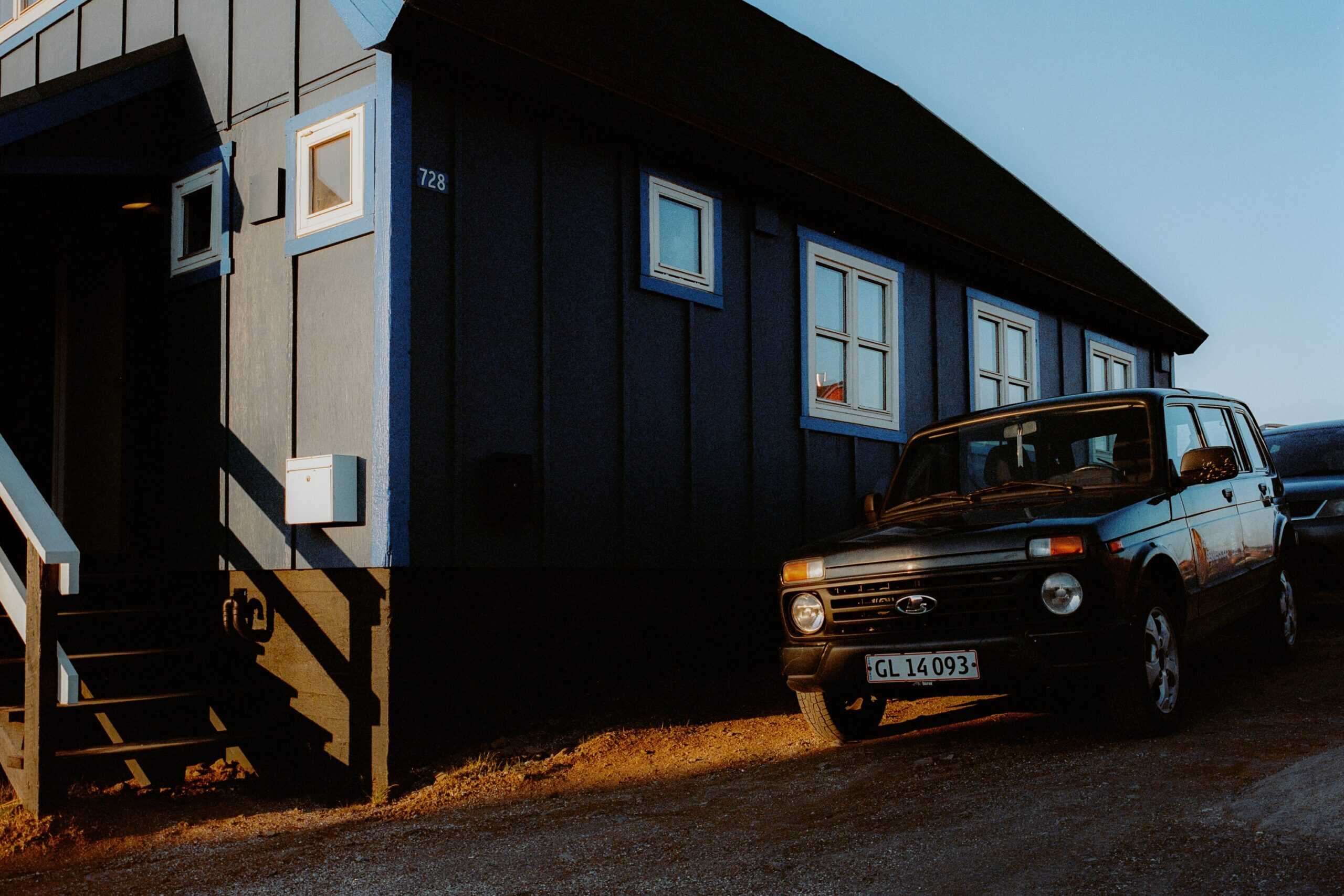 Tasiilaq capture on analogue film camera