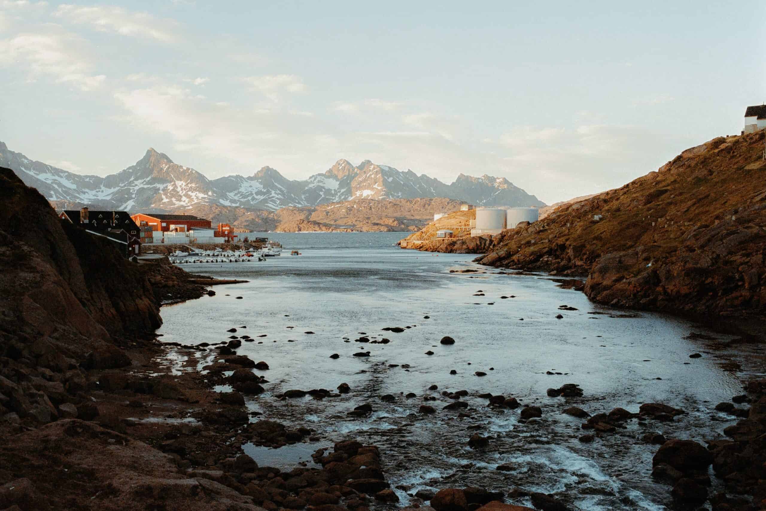 Tasiilaq capture on analogue film camera