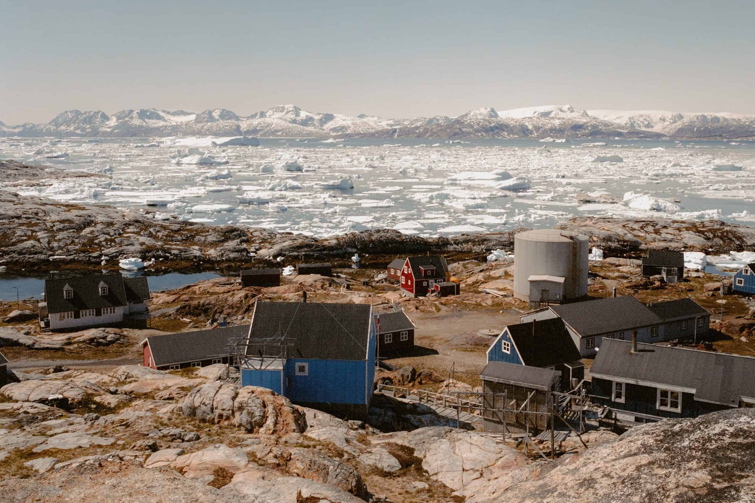 Tasiilaq capture on analogue film camera