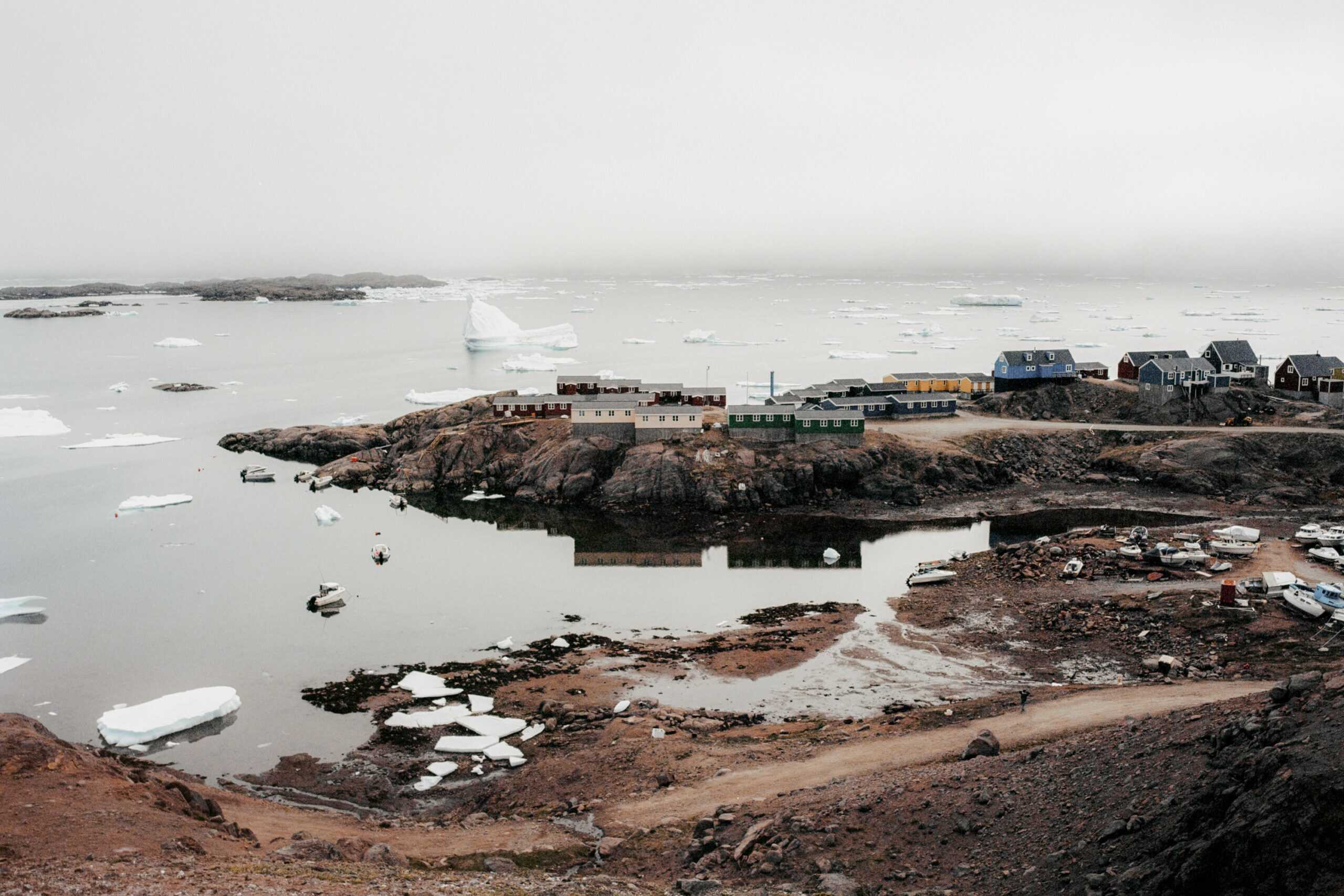 Tasiilaq capture on analogue film camera