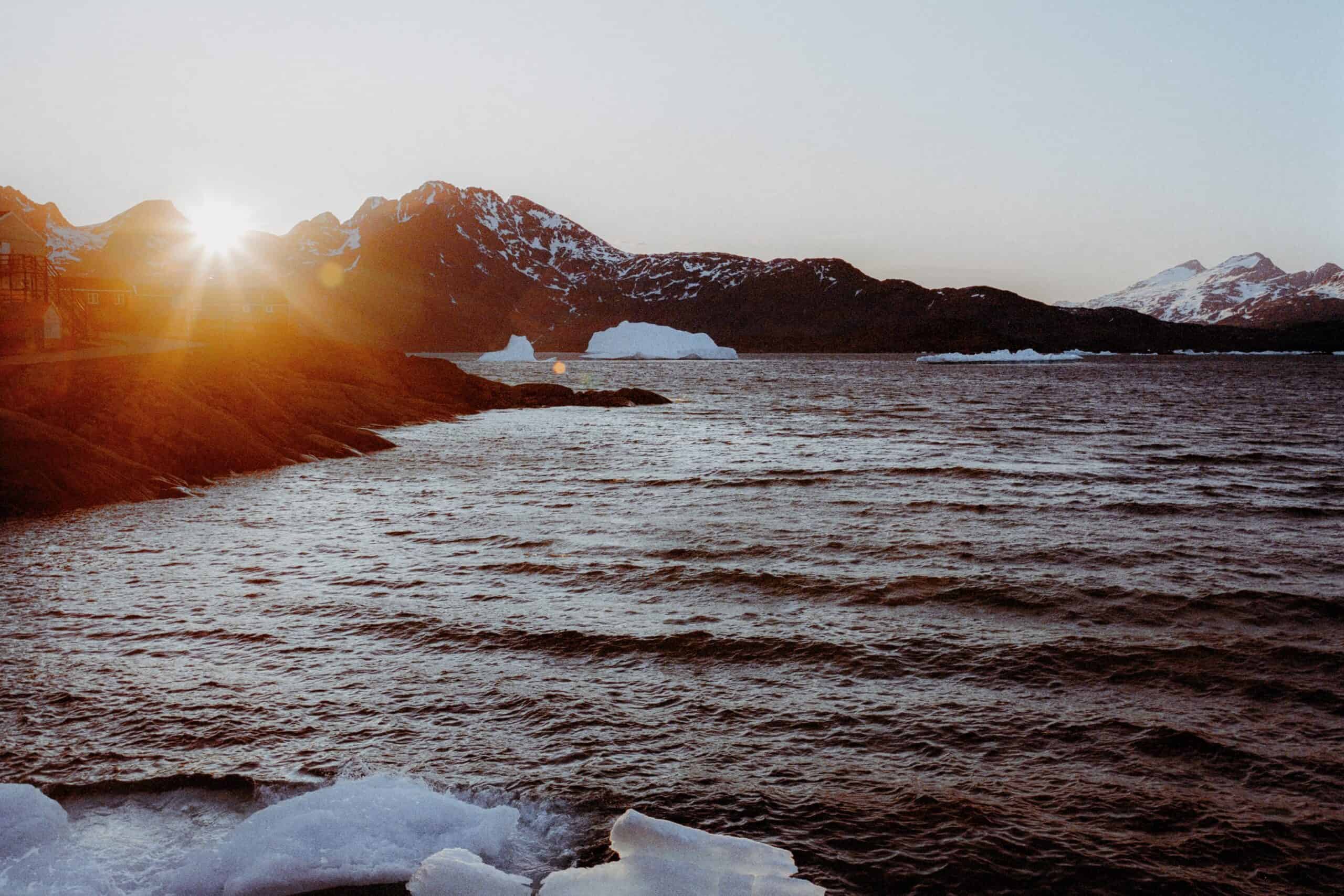 Tasiilaq capture on analogue film camera