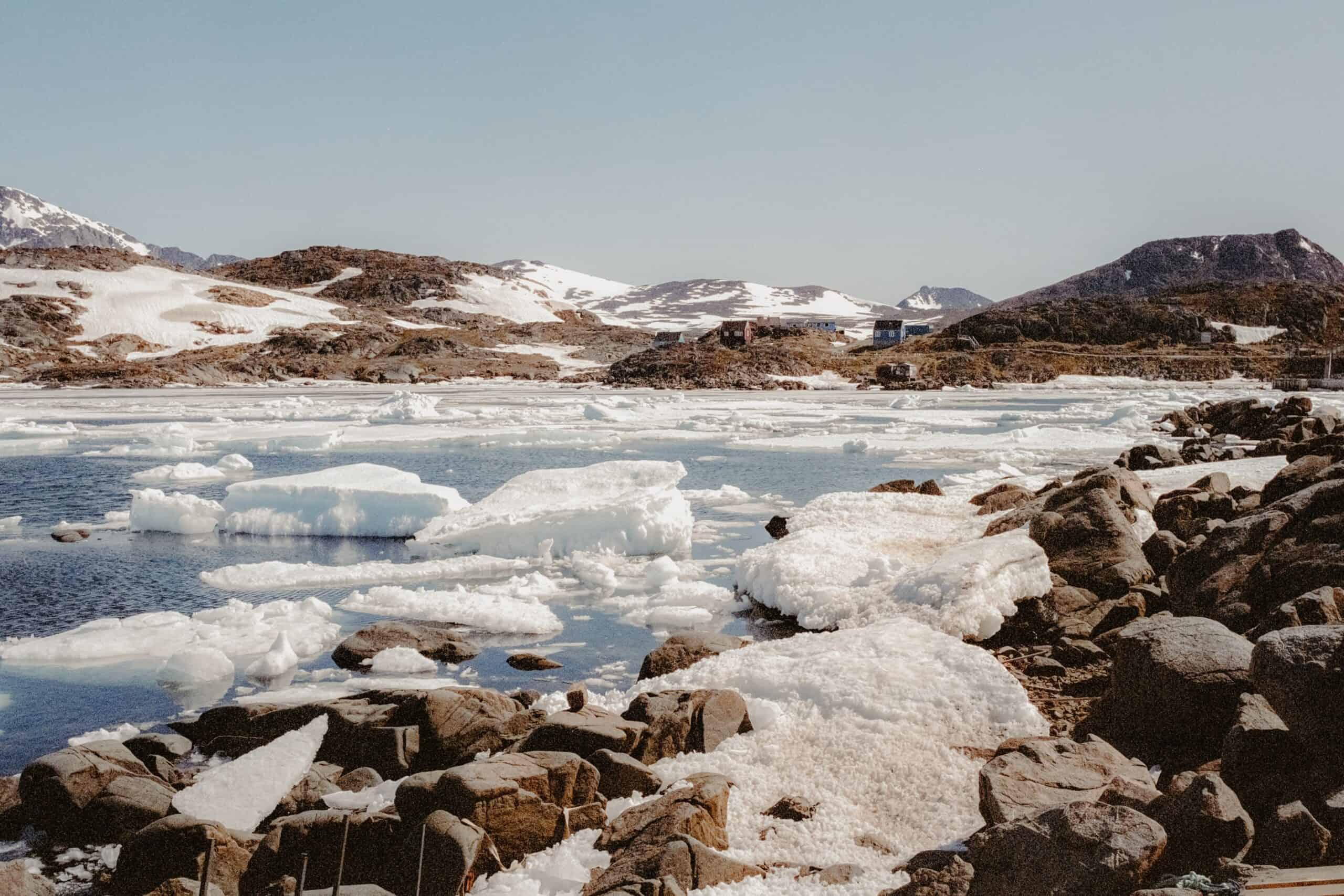 Tasiilaq capture on analogue film camera