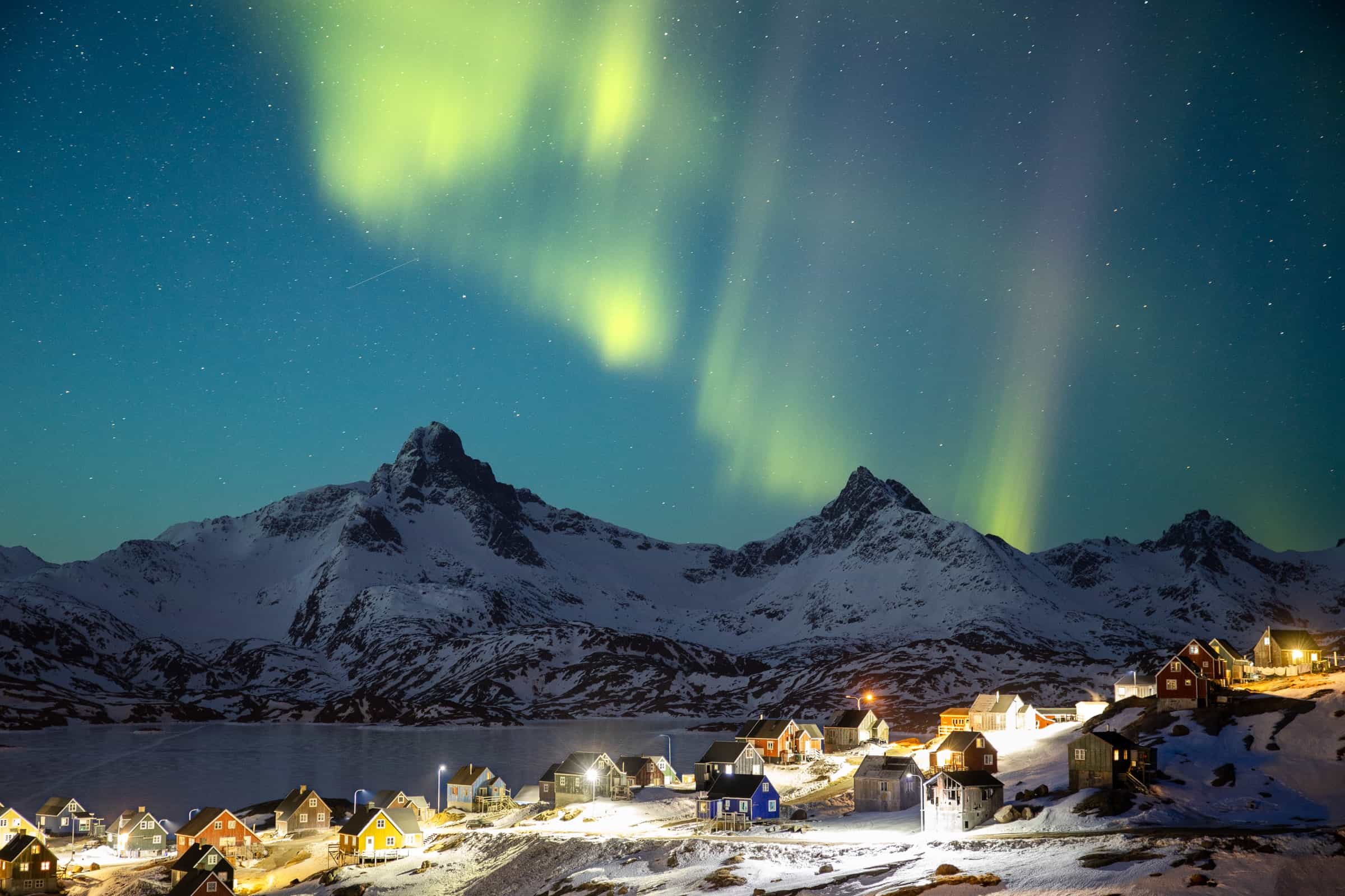 Northern Light over Tasiilaq.