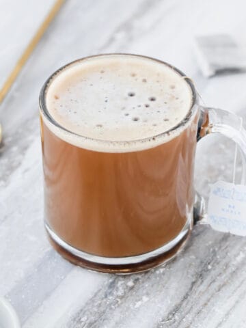 Picture of the home made london fog (dairy-free option)