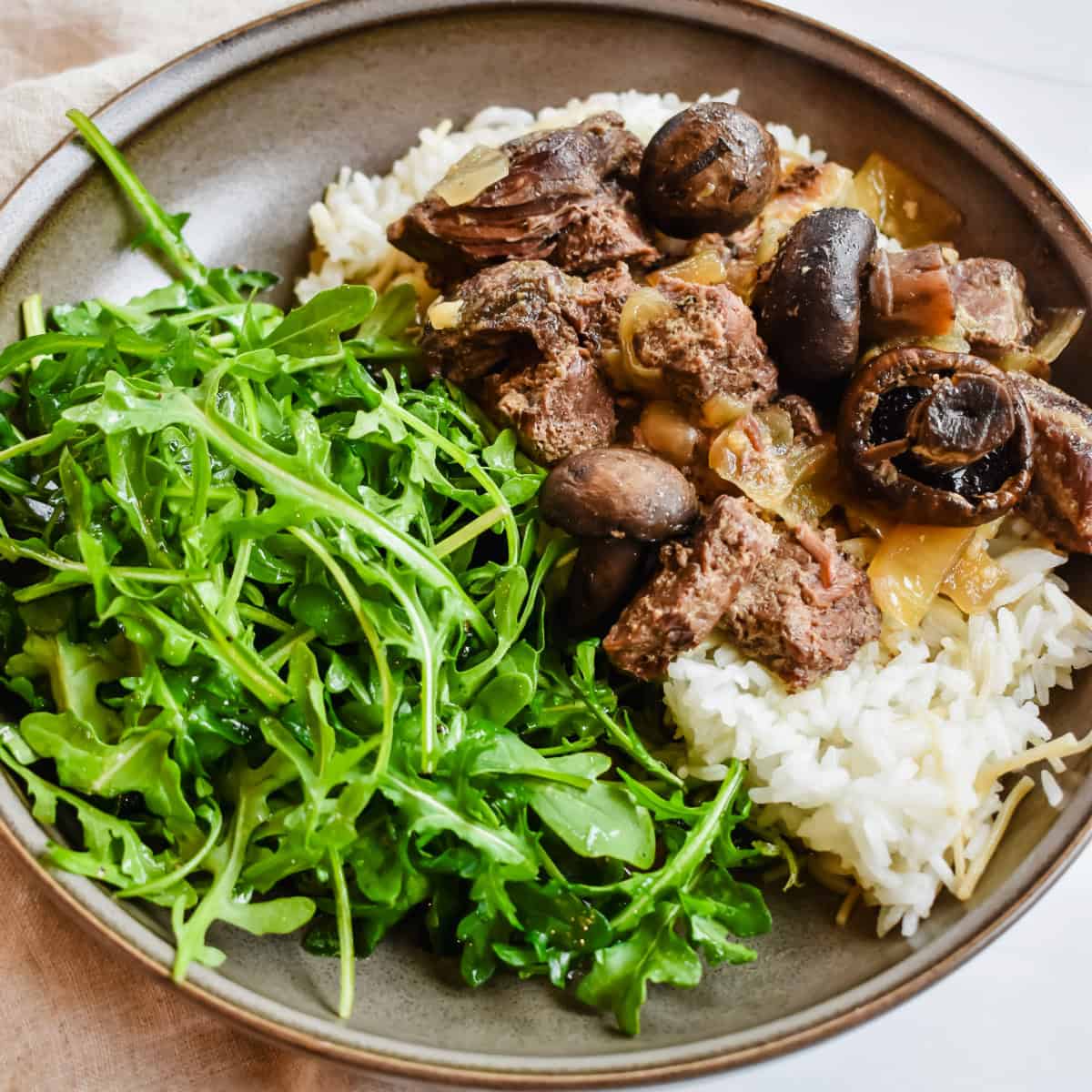 Easy and Clean Crockpot Garlic Butter Steak Bites