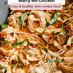 Lightened-Up Slow Cooker Marry Me Chicken