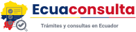 Logo de Ecuaconsulta – trámites y consultas en Ecuador