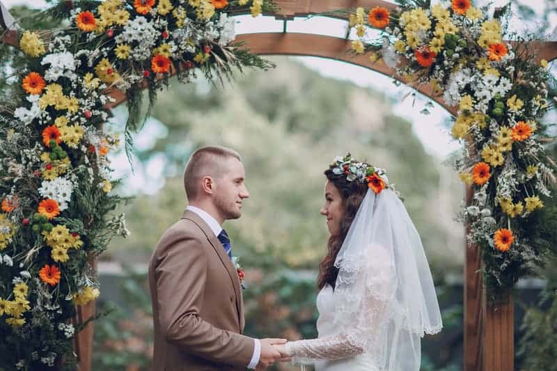 Couple-On-Weddings-Day