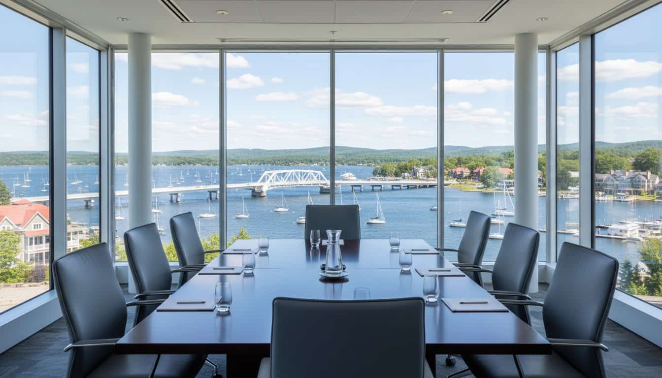 Bridgeview Meeting Room at Edgewater Inn: The Ultimate Waterfront Corporate Venue