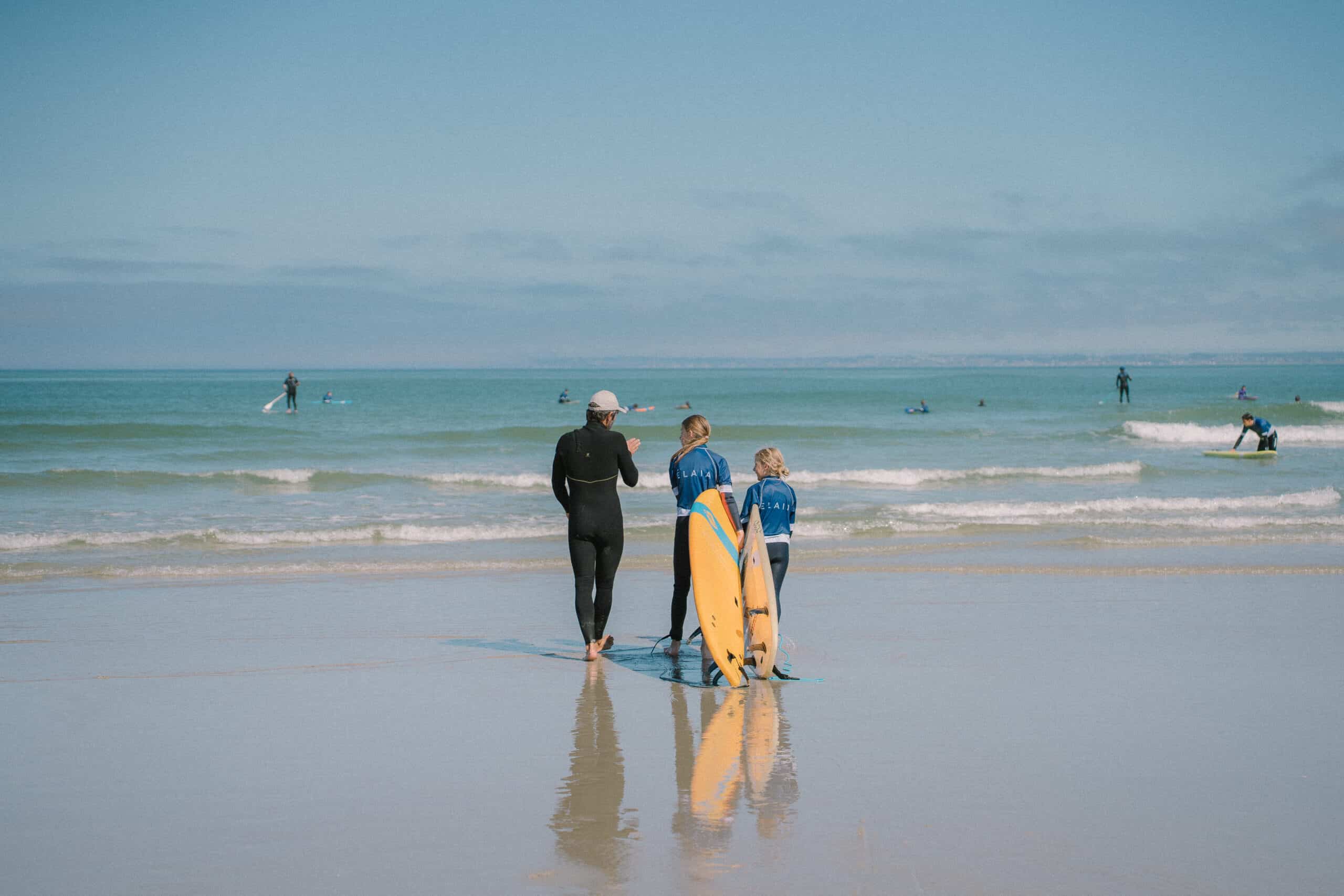 Cours surf enfant la Torche