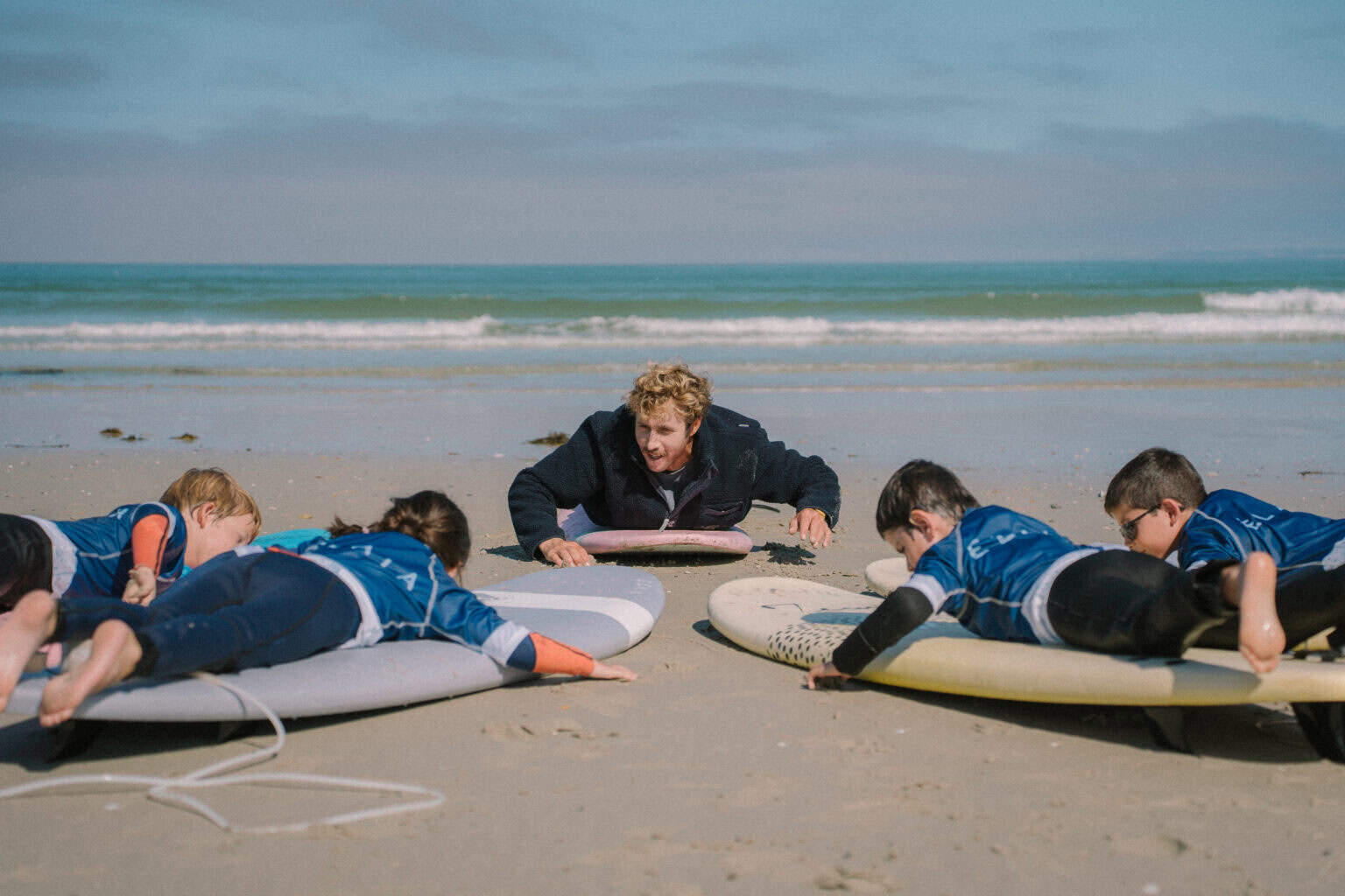 Éveil au surf à La Torche et Pors Carn dans le finistère