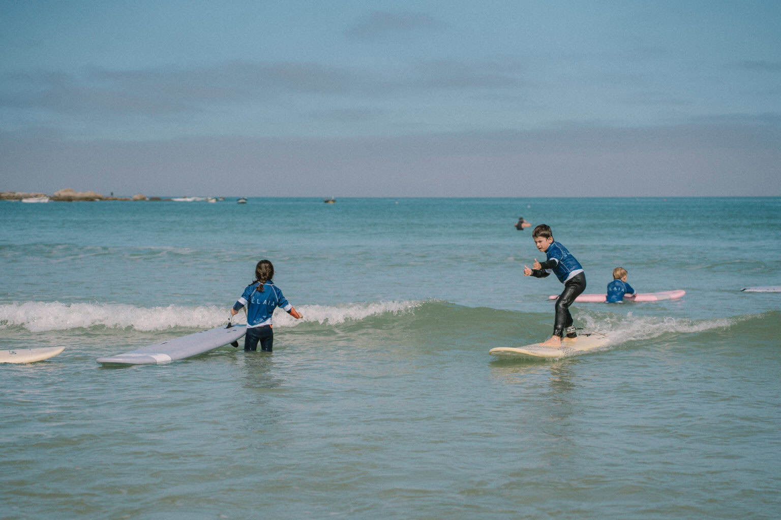 Éveil au surf à La Torche et Pors Carn dans le finistère