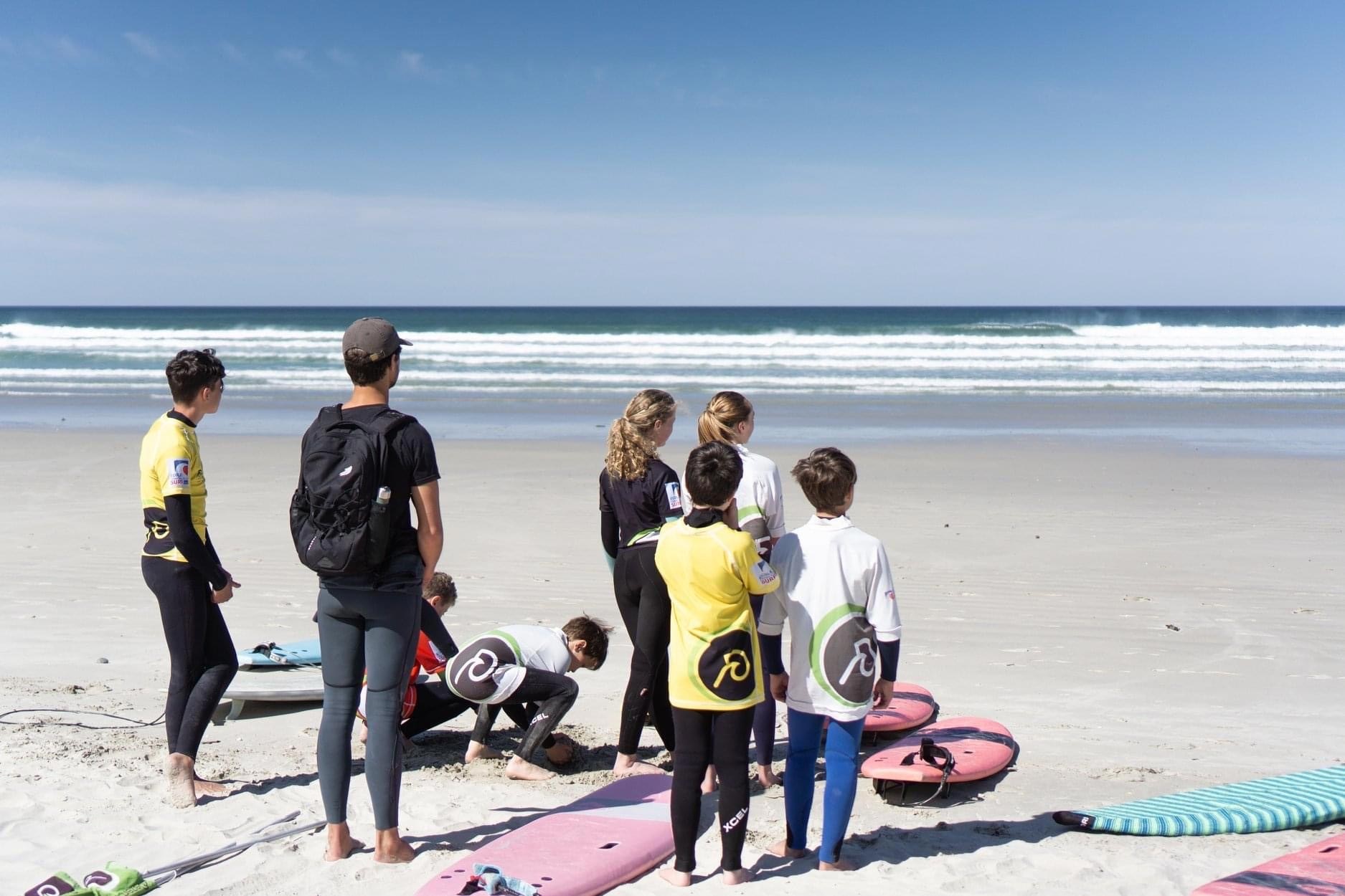 Cours de surf à Pors Carn