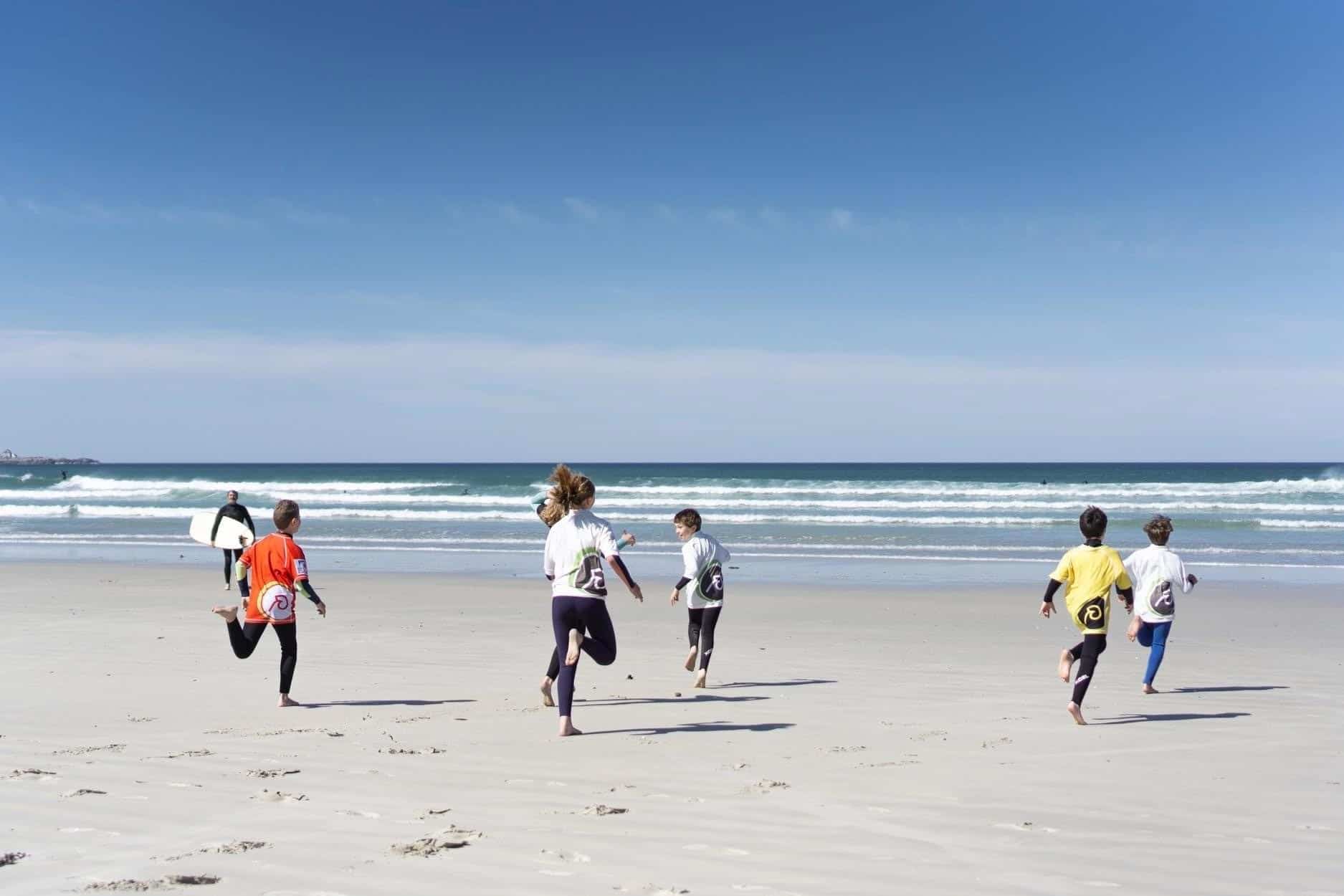 Les joies du surf à la Torche