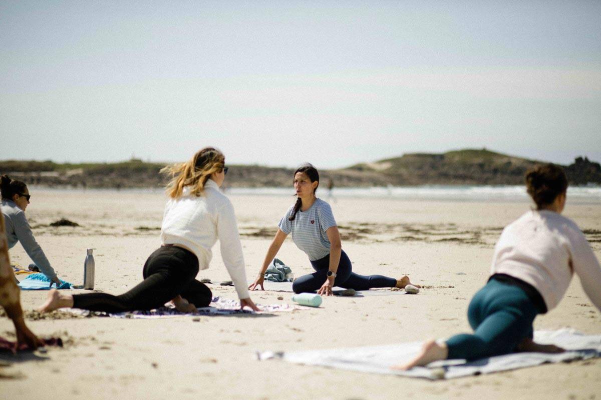 Surf Yoga dans le Finistère