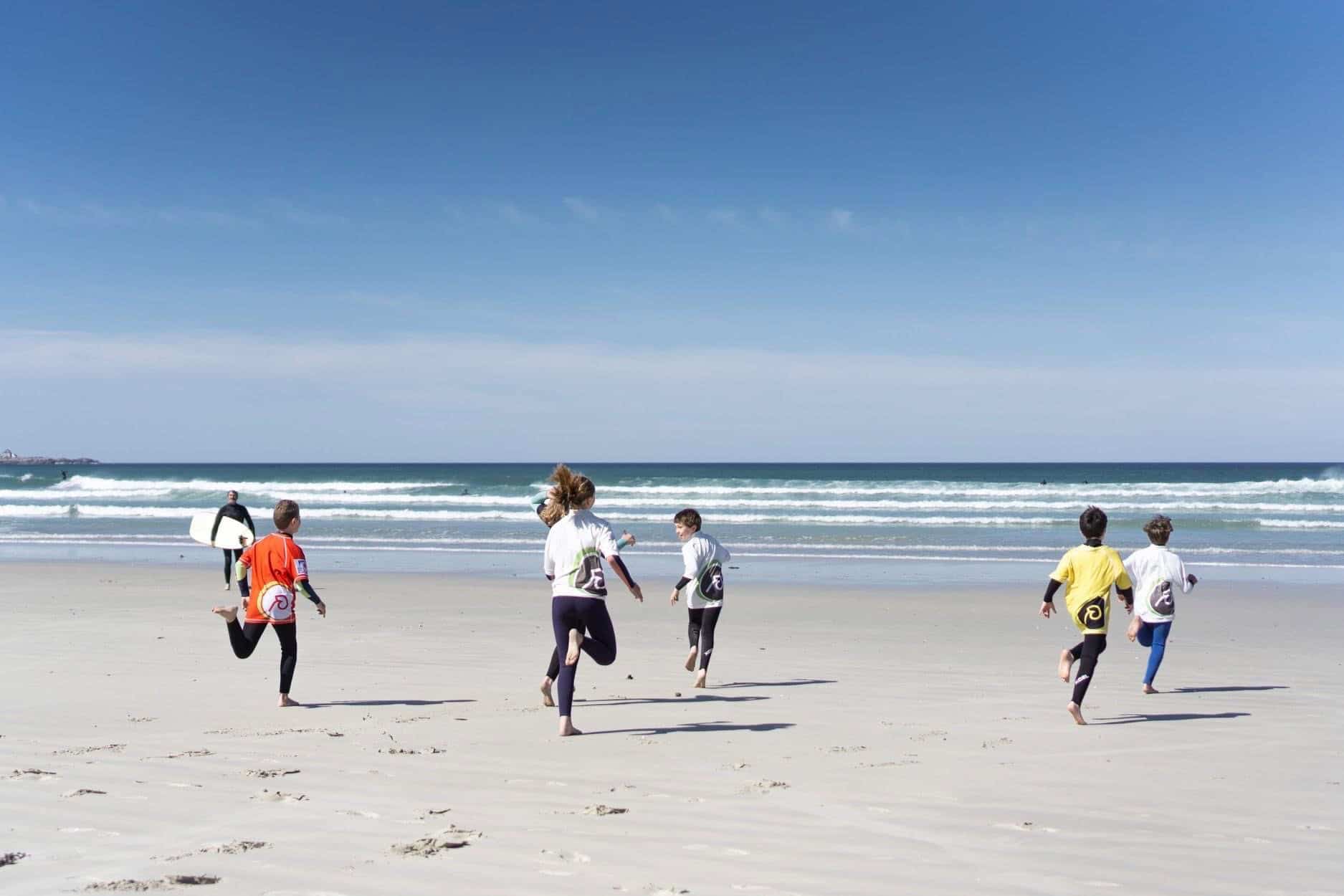 école de surf pour enfants la torche