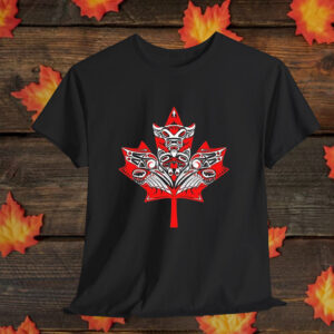 Canada Coastal Maple Leaf T-Shirt
