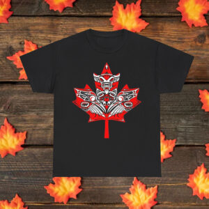 Canada Coastal Maple Leaf T-Shirt