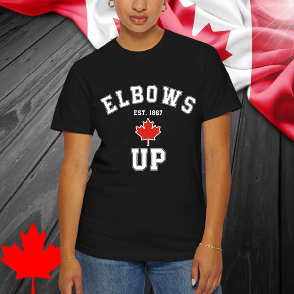 Canada Elbows Up Unisex Shirt
