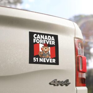 Canada Forever 51 Never Elbows Up Canada Magnet