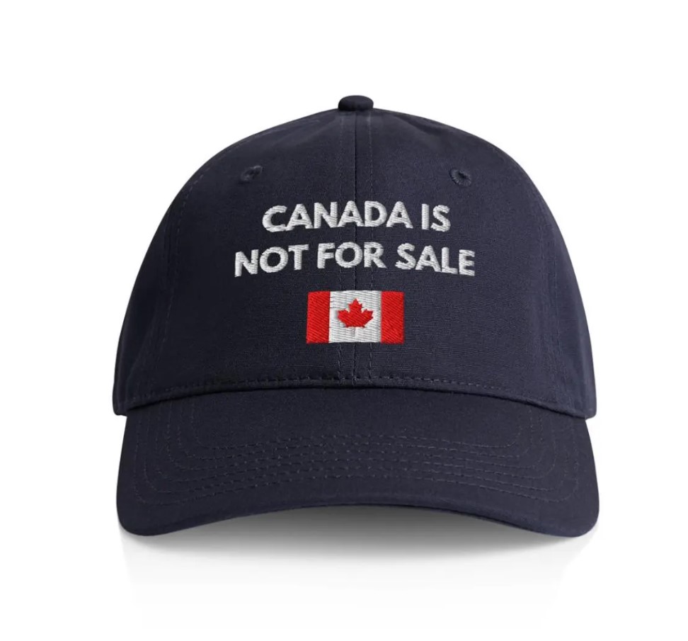 Canada Is Not For Sale Baseball Cap