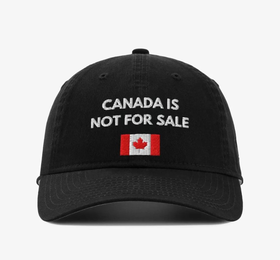 Canada Is Not For Sale Baseball Cap