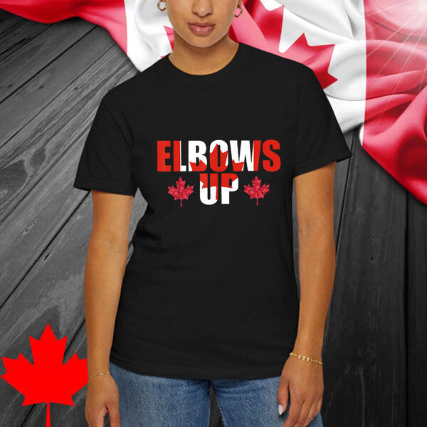 Canadian Pride Elbows Up Shirt