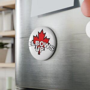 Elbows Up Button, Canadian Pride Gifts