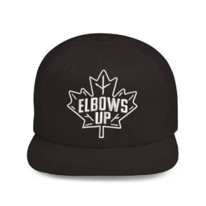 Elbows Up Canada Baseball Cap, Free Canada Snapback
