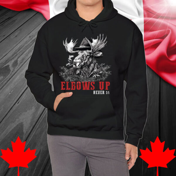 Elbows Up Canada , Canadian Hockey Culture Shirt