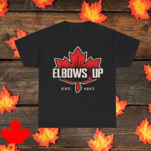 Elbows Up Canada Est 1867 Proud Canadian Strong Canada T-Shirt