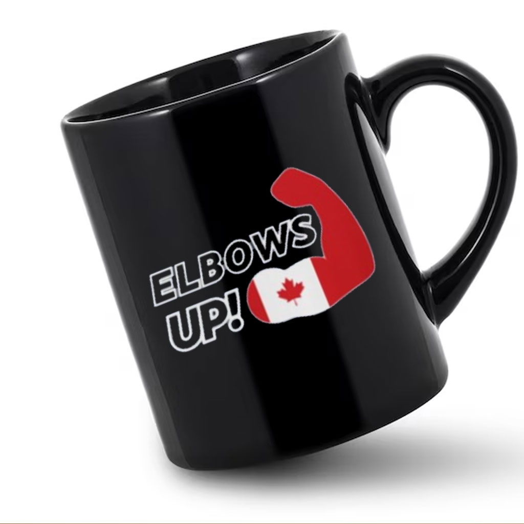 Elbows Up Canada Mug
