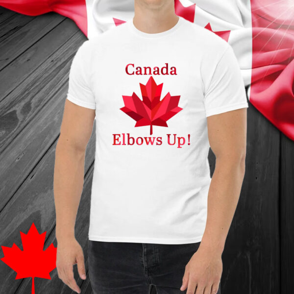 Elbows Up Canada Red Shirt