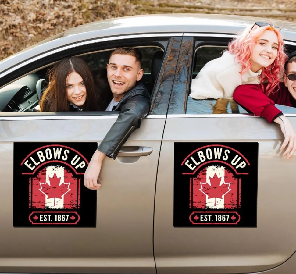 Elbows Up Canada Stickers
