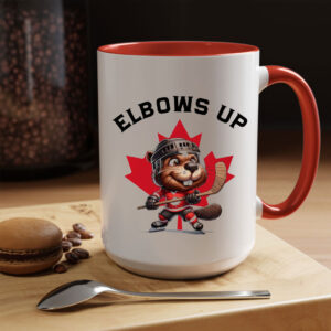 Elbows Up Canada Strong Mug, Support Made In Canada