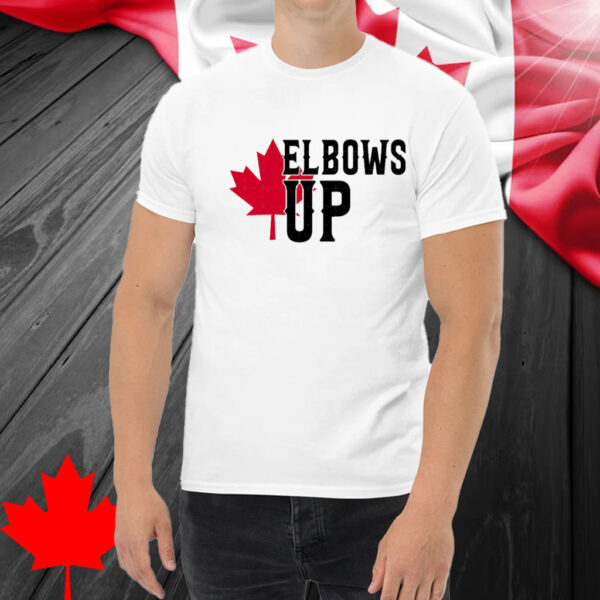 Elbows Up Canada Tee Shirt
