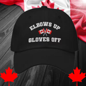 Elbows Up Gloves Off, True North Strong Free Hat