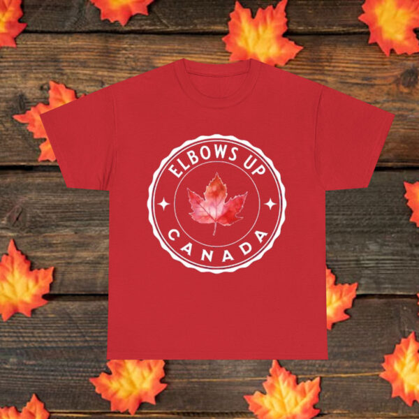 Elbows Up Leaf Shirt