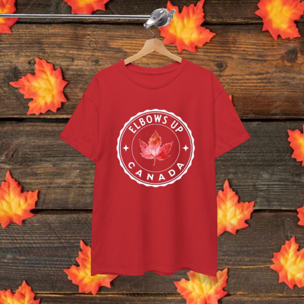 Elbows Up Leaf Shirt