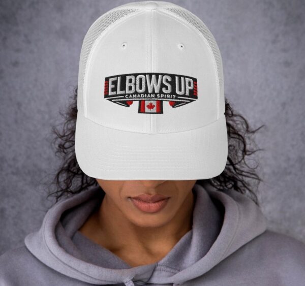 Elbows Up Trucker Cap