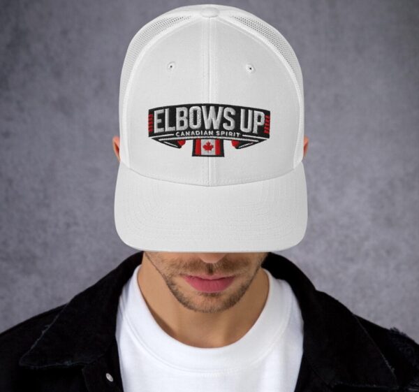 Elbows Up Trucker Cap