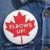 Elbows Up – I Stand with Canada Button
