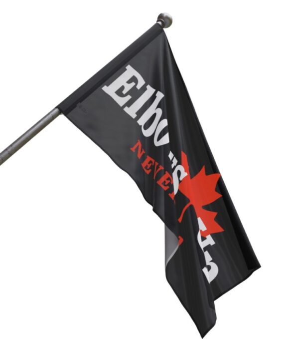 Elbows up Canada Never 51 Flag