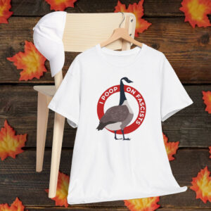 Funny Anti Fascists Canadian Goose T-Shirt