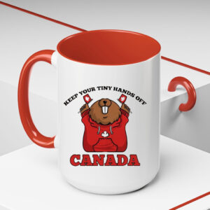 Keep Your Tiny Hands Off Canada 2025 Mug