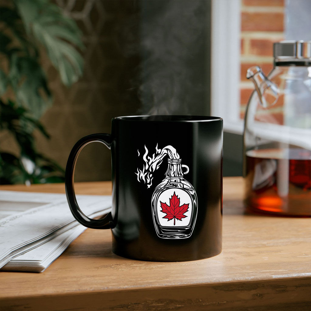 Maple Syrup Molotov Cocktail Mug